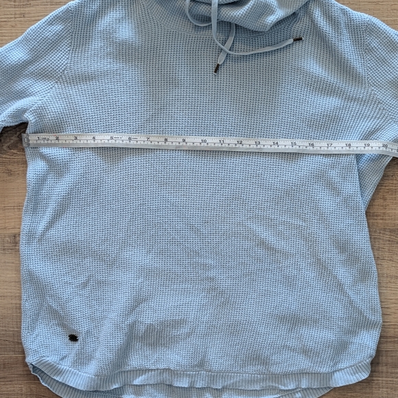 Lauren Ralph Lauren Cowl Neck Waffle Knit Sweater - Picture 10 of 10